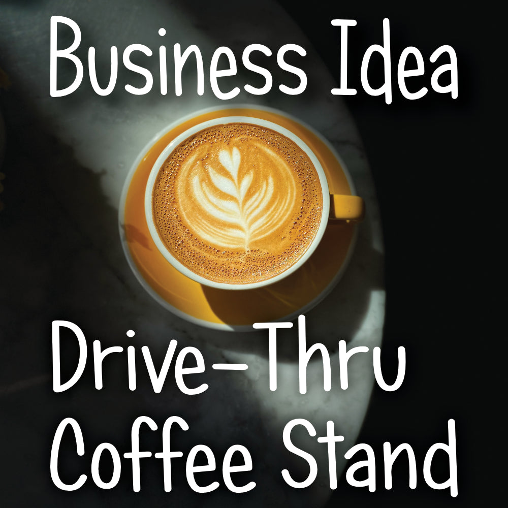 A Business Idea: How About a Drive-Thru Coffee Stand? Coffee Kiosk Drive Thru - Intercom System